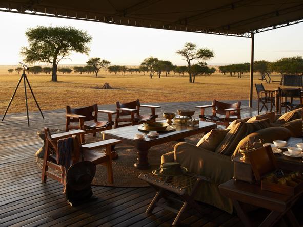 Singita Sabora Tented Camp - Deck 